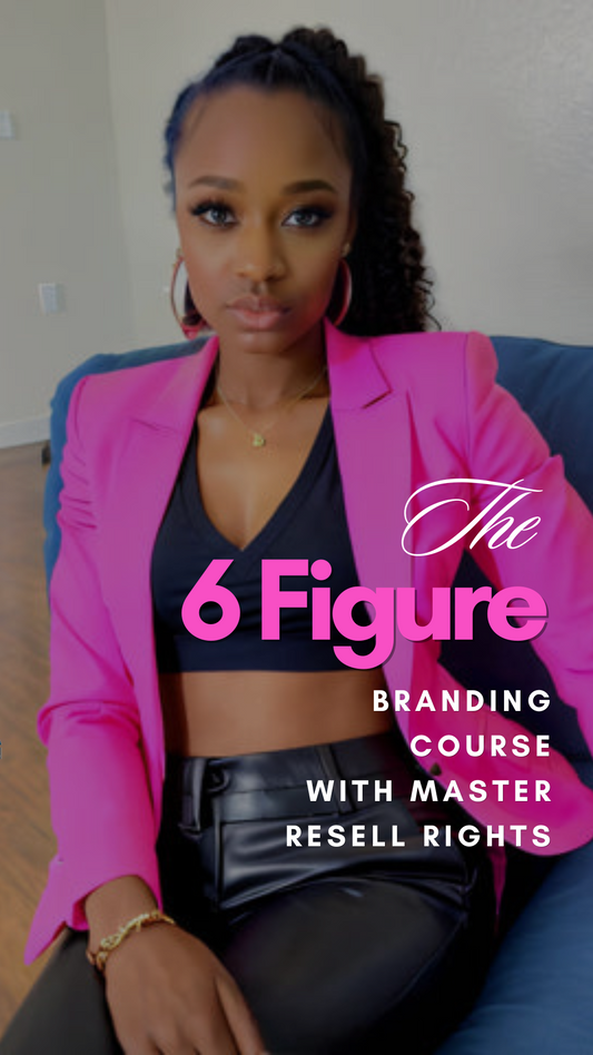 6 Figure Branding Course + Mentorship(MADE 6 FIGURES WITH THIS)